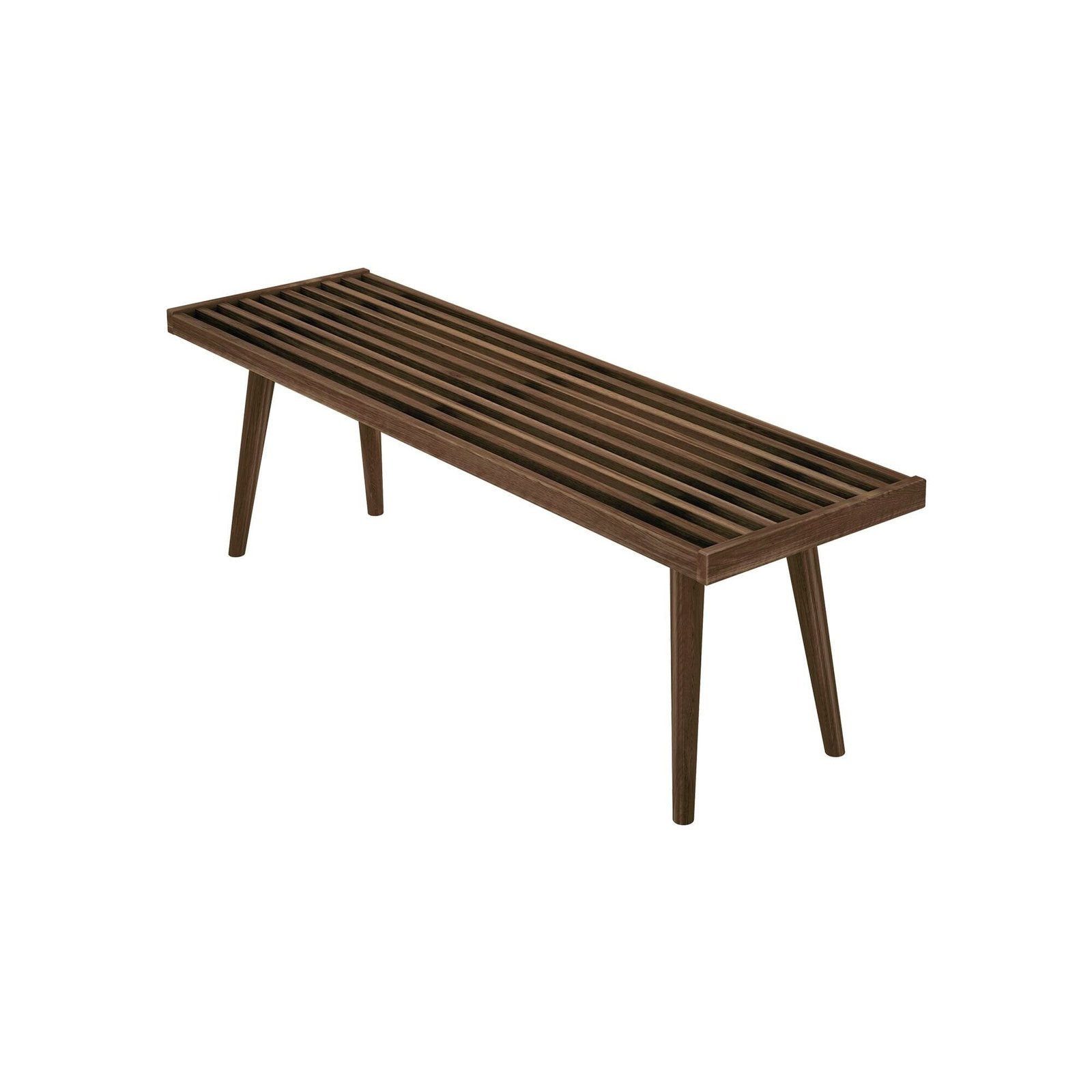 Mid-Century Modern Entryway Bench - 56" - Image 16
