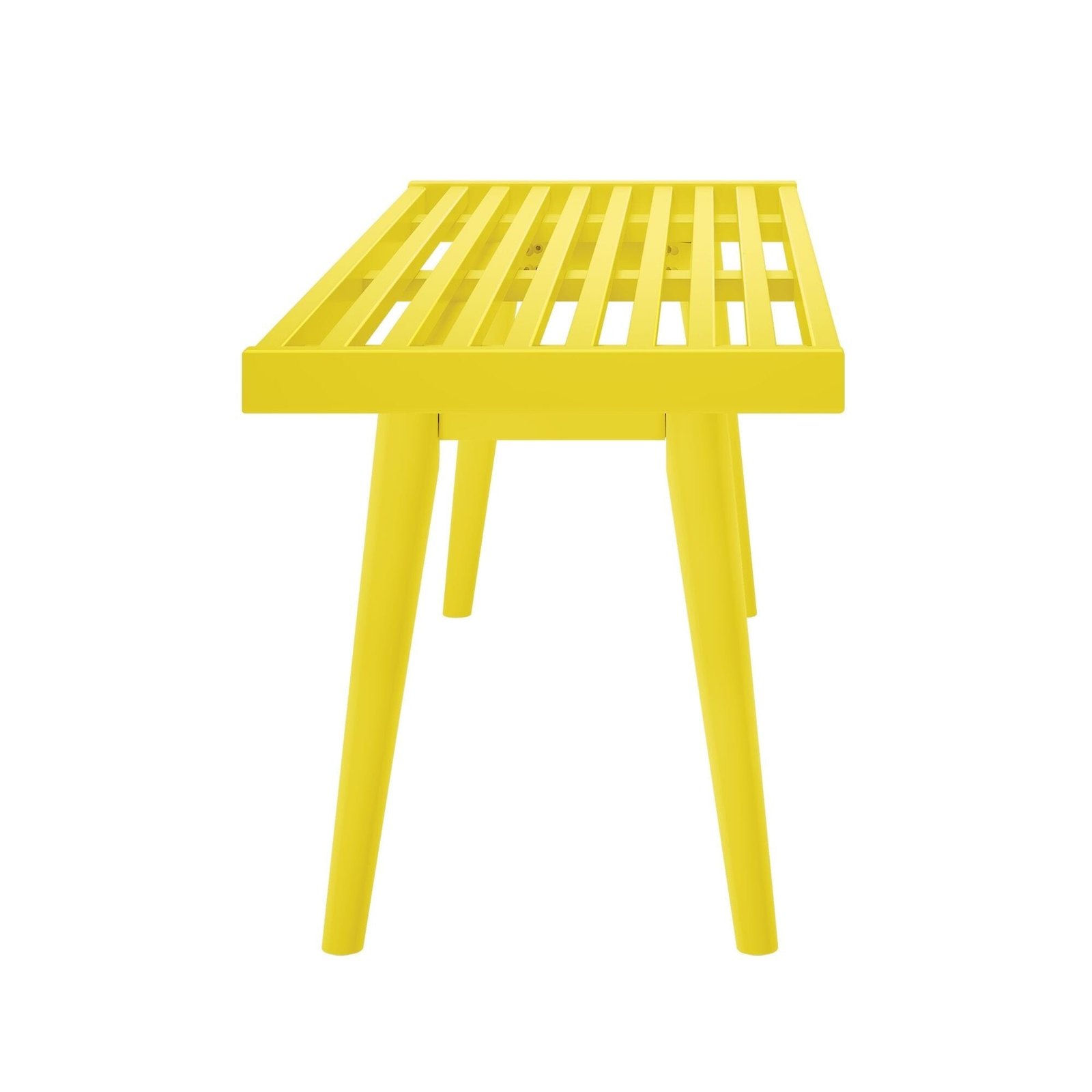 Mid-Century Modern Entryway Bench - 56" - Image 27