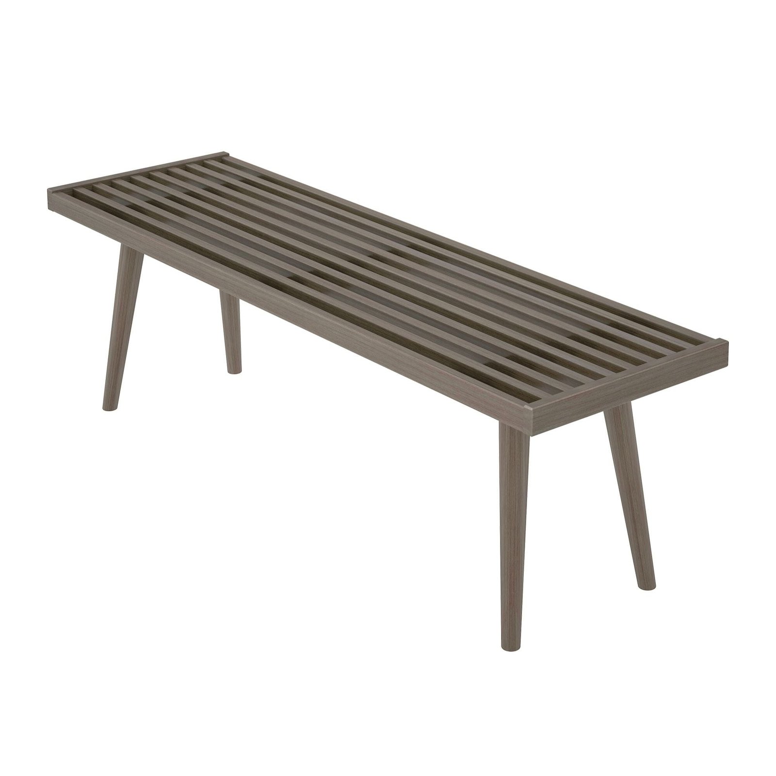 Mid-Century Modern Entryway Bench - 56" - Image 12
